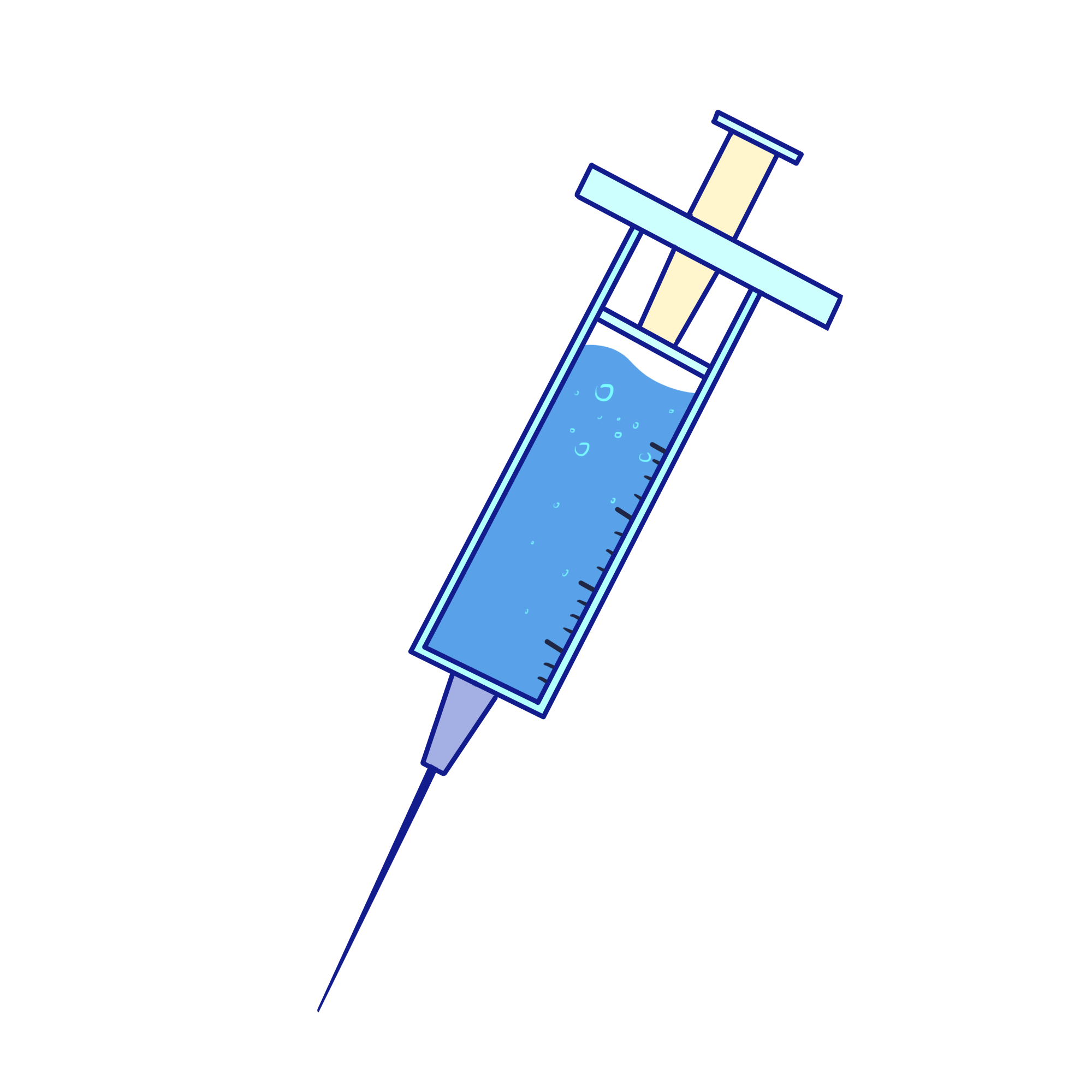 Pngtreehand painted medical equipment syringe 3825603